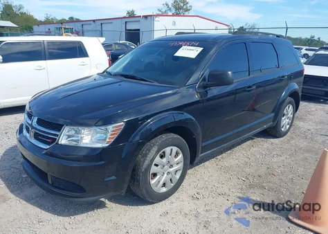 2017 Dodge Journey Se z USA, uszkodzony, nr VIN 3C4PDCAB7HT706904